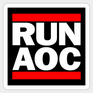 RUN AOC Sticker